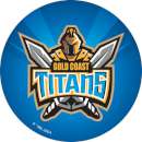 Titans NRL Edible Icing Image - Round